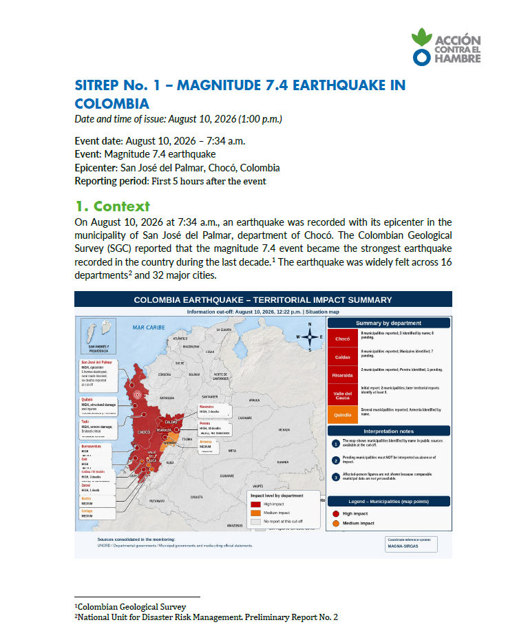 Captura de pantalla 2026 08 11 151720 - Publicaciones SITREP TERREMOTO